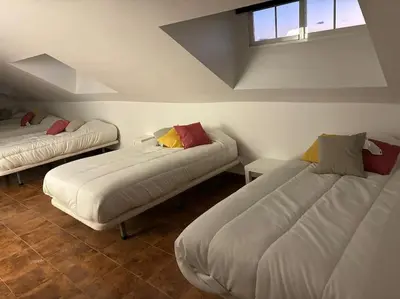 Cama o camas de una habitación en Villa Tamarindo 8