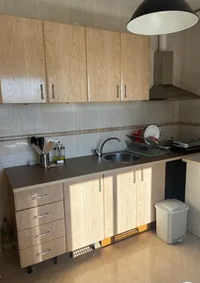 Una cocina o zona de cocina en Alojamiento turístico Noalejo ( Granada/ Jaén )