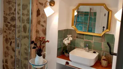 Un baño de Casa Rubito el Olmo