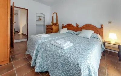 Cama o camas de una habitación en Nice Home In Algodonales With Wifi