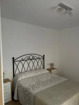 Cama o camas de una habitación en Casa Carmen. Villa Romana Salar