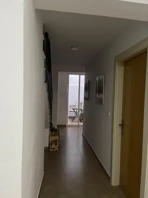Una televisión o centro de entretenimiento en Casa Carmen. Villa Romana Salar