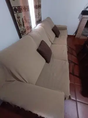 Zona de estar de Casa Rural La Loba