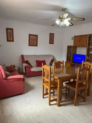 Zona de estar de CH Apartamentos Luque