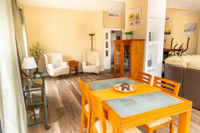 Una cocina o zona de cocina en Villa Sueños