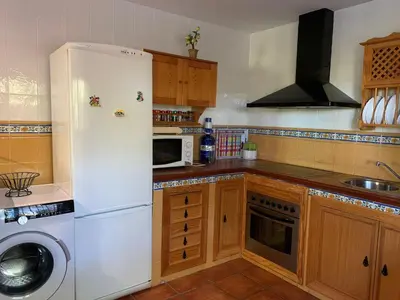 Una cocina o zona de cocina en Casa San Francisco de Asís