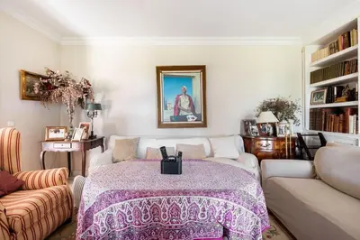 Cama o camas de una habitación en Casa del Monte Sevilla