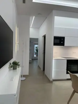 Una cocina o zona de cocina en Apartamento Hoomtur Sevilla