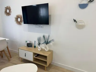 Una televisión o centro de entretenimiento en Loft La Parada Córdoba