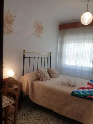 Cama o camas de una habitación en Casa el Correo