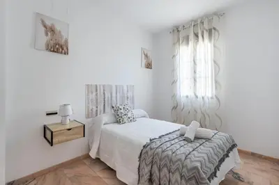 Cama o camas de una habitación en Villa cacin