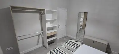 Cama o camas de una habitación en El balcón del puente romano
