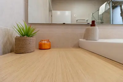 Un baño de Casa Almanzor