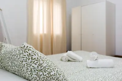 Cama o camas de una habitación en Apto Doña Engracia en el casco histórico
