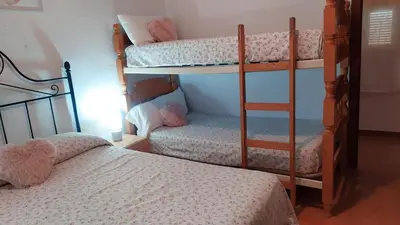 Cama o camas de una habitación en Los Cabales