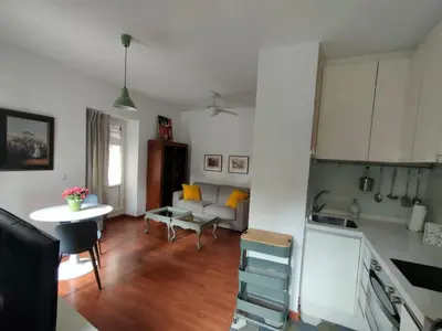 Una cocina o zona de cocina en Alameda 1 dormitorio