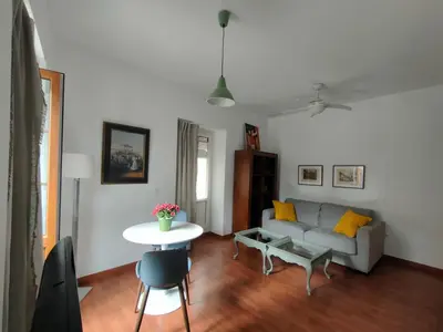Zona de estar de Alameda 1 dormitorio