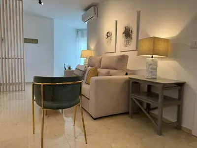 Zona de estar de Apartamento Las Teresas Khalifa
