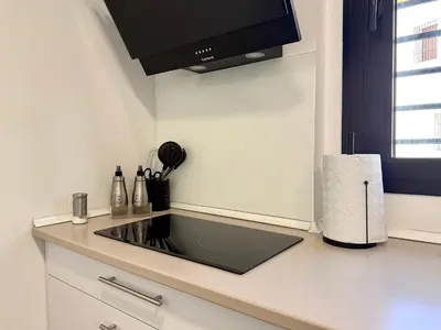 Una cocina o zona de cocina en San Cayetano Apartment