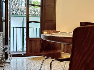 Zona de estar de Apartamento junto a la mezquita y el Guadalquivir