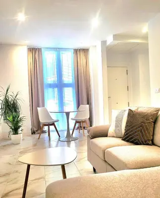 Zona de estar de Loft Flor de Neroli