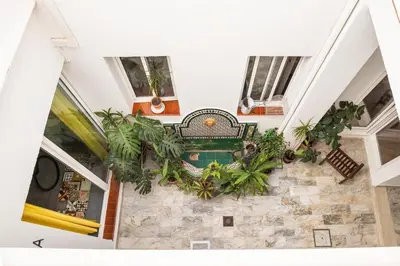 Un patio o zona al aire libre en Espíritu Santo Primero
