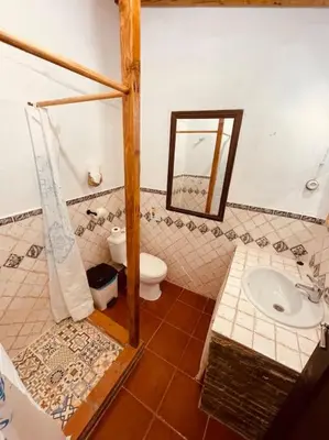 Un baño de Casa Rural Privada Belén