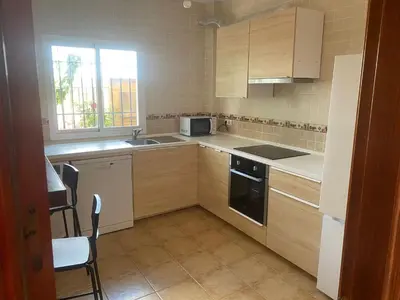 Una cocina o zona de cocina en La Casita de Blanca