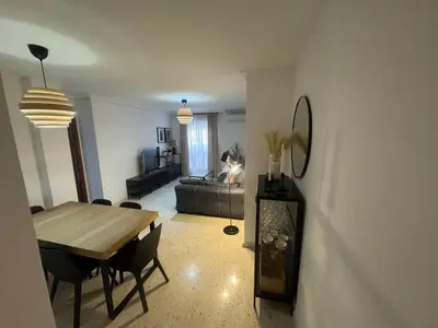 Zona de estar de Apartamento Verónica 6 Sevilla Free Parking