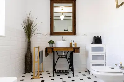 Un baño de Casa rural DOS ENCINAS