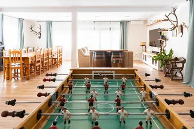Sala de juegos en Casa rural DOS ENCINAS