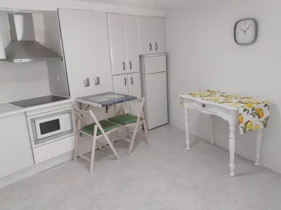 Una cocina o zona de cocina en Divertida y Romántica