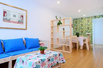 Zona de estar de apartamento bonito