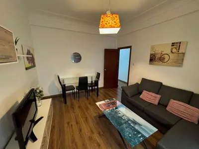 Zona de estar de Apartamento Céntrico Puente Romano