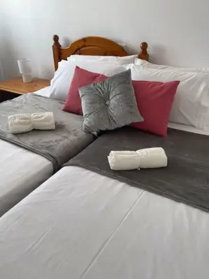 Cama o camas de una habitación en Casa Diana