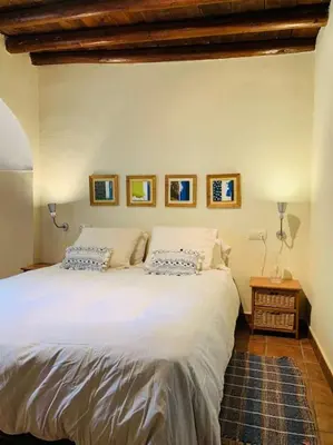 Cama o camas de una habitación en Casa Arcadia Turismo rural