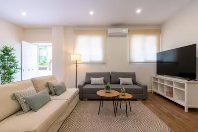 Una televisión o centro de entretenimiento en Apartamento Boutique a estrenar