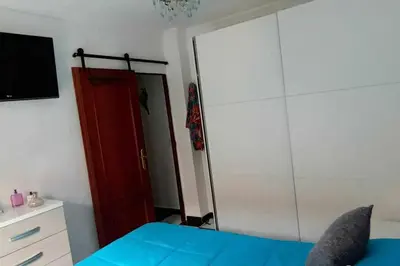 Cama o camas de una habitación en Magnifica Ubicación