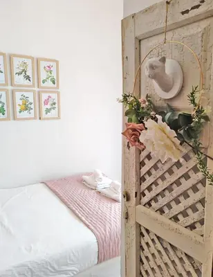 Cama o camas de una habitación en Casita Macarena