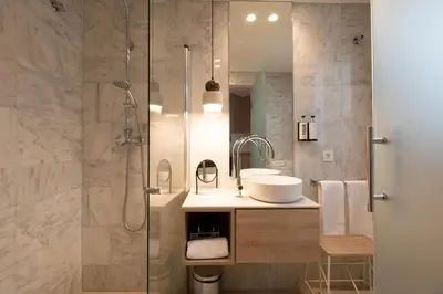 Un baño de Hotel Cetina Casa de Aguilar
