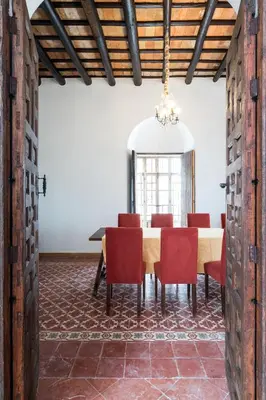 Zona de estar de Casa Palacio de la Carrera Olehousing