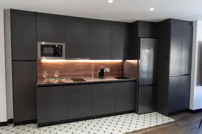 Una cocina o zona de cocina en La Carrera 7 - Castillo - Parking sujeto a disponibilidad