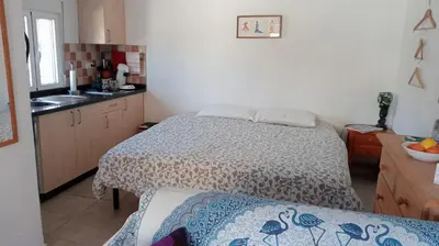 Cama o camas de una habitación en Finca Las Minas