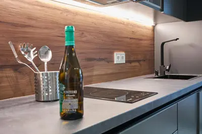 Una cocina o zona de cocina en La Carrera 7 - Baños Árabes - Parking sujeto a disponibilidad