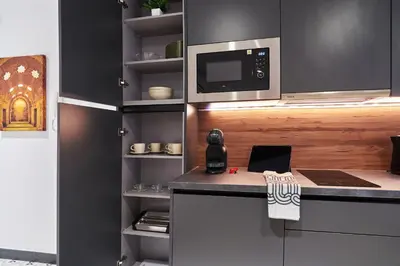 Una cocina o zona de cocina en La Carrera 7 - La Catedral - Parking sujeto a disponibilidad