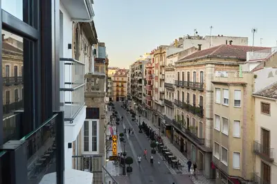 Vista general de Jaén o vista desde el apartamento