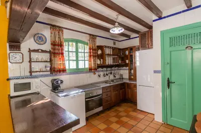 Una cocina o zona de cocina en El Masegal