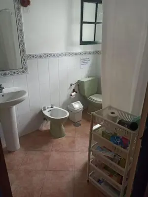 Un baño de Finca Rústica La Palmera