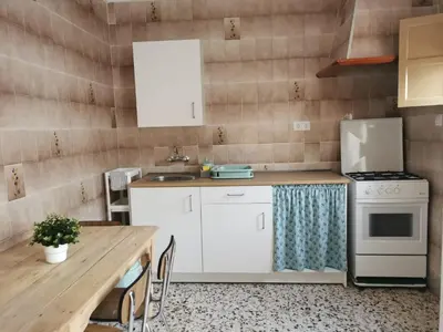 Una cocina o zona de cocina en Casa Rural La Barranca