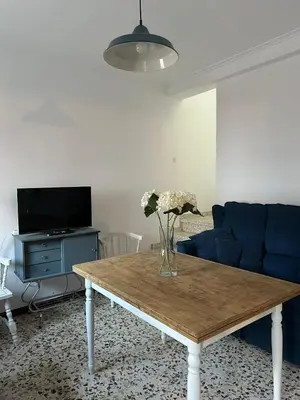 Una televisión o centro de entretenimiento en Casa Rural La Barranca